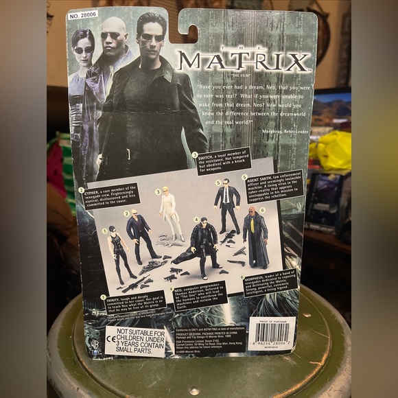 1999 The Matrix MORPHEUS & AGENT SMITH Action Figures N2Toys The Matrix The Film - Picture 12 of 12